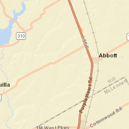 Highway 77, West, TX 76691, USA Street Map