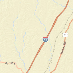 Interstate 65, Georgiana, AL 36033, USA Street Map