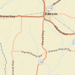 3495-3553 Georgia 50, Dawson, GA Street Map