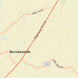 FM 586 Brookesmith TX 76827 Street Map