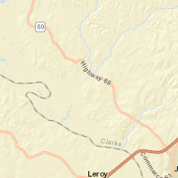 Alabama 13 Jackson AL 36545 America Street Map