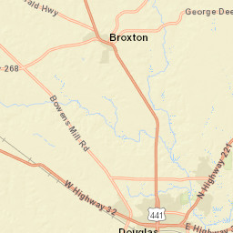 2590 Sinkhole Road, Douglas, GA 31535 Street Map