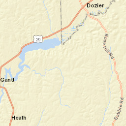 Dunns Bridge Road, Andalusia, AL 36421 Street Map