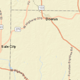 Sam Sells Road, Doerun, GA 31744, USA Street Map