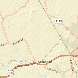 1234 FM2808 Kempner TX 76539 Street Map