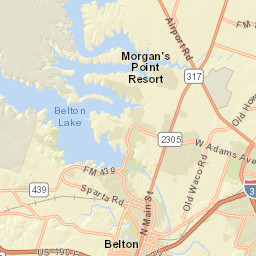 302-378 South Beal Street Belton TX Street Map