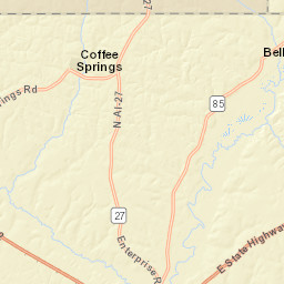 Main Street, Bellwood, AL 36313, USA Street Map