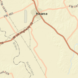 101-199 Moss Avenue Hearne TX 77859 Street Map