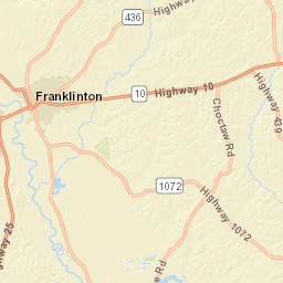 Highway 1072, Bogalusa, LA 70427, USA Street Map