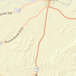 Farm to Market Road 2323, Llano, TX  Street Map