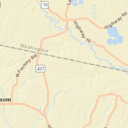 48596-48632 Highway 437, Franklinton, LA Street Map