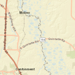 6200 County Highway 95A, Molino, FL Street Map