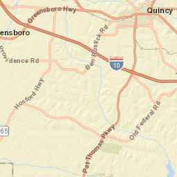 6856-6898 Hosford Highway Quincy FL Street Map