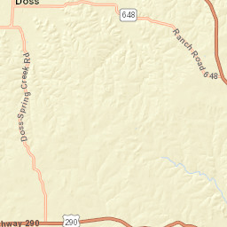 10661 U.S. 87, Doss, TX 78618, USA Street Map