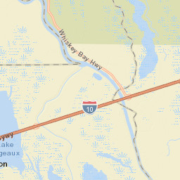 Interstate 10, Breaux Bridge, LA 70517, USA Street Map