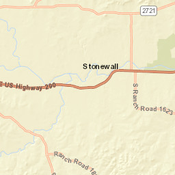 2405 Upper Albert Road, Stonewall, TX Street Map