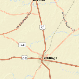 3411 U.S. 290, Giddings, TX 78942 Street Map