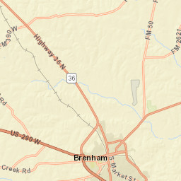 118 South Park Street Brenham TX 77833 Street Map