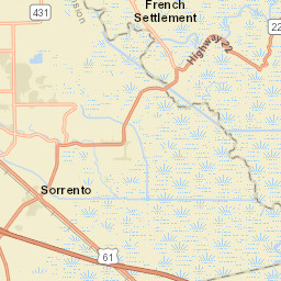 11131 Louisiana 22, Saint Amant, LA Street Map