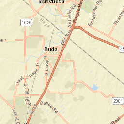 Interstate 35 Frontage Rd, Buda, TX Street Map