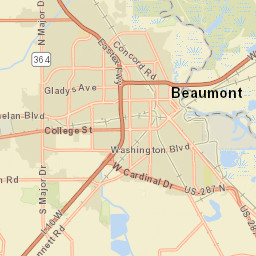 5960-5970 Greenmoor Lane, Beaumont, TX Street Map