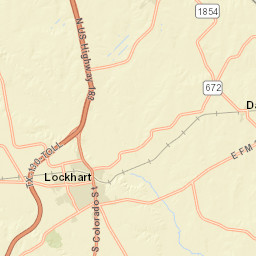 2060 South Colorado Street, Lockhart, TX Street Map