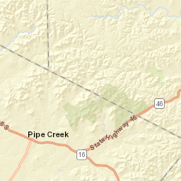452 Lost Creek Road, Pipe Creek, TX Street Map