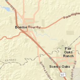 1700 Upper Balcones Rd, Boerne, TX 78006 Street Map