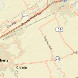 1247-1649 S Santa Clara Rd, Marion, TX 78124, USA Street Map