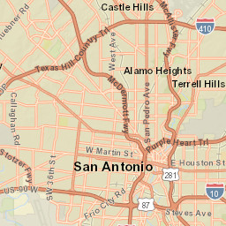 8-60 NW Loop 410, San Antonio, TX Street Map