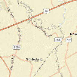 6200 Farm to Market 2538, Marion, TX Street Map