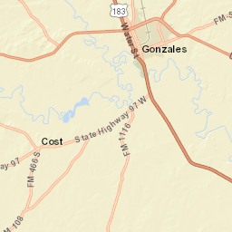 1501-1543 Water Street, Gonzales, TX Street Map