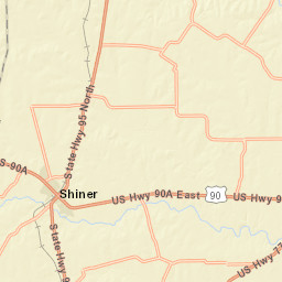 400-498 Avenue East, Shiner, TX 77984 Street Map
