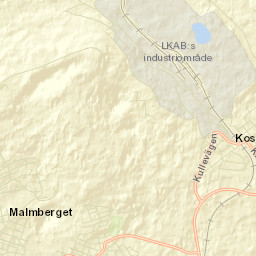 Malmberget Street Map