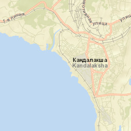 Kandalaksha Street Map