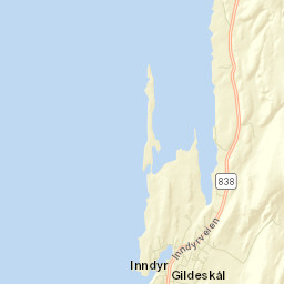 Gildeskål Street Map