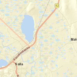 Salla Street Map