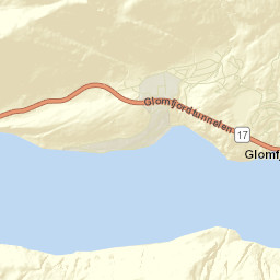 Glomfjord Street Map