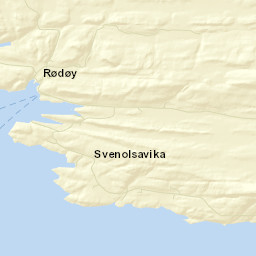 Rødøy Street Map
