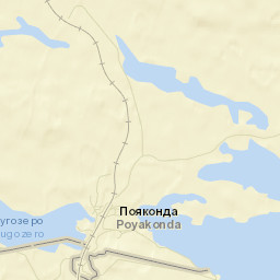 Poyakonda Street Map