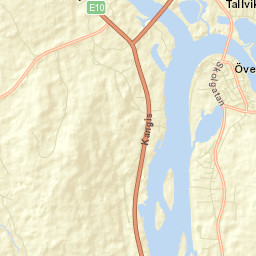 Överkalix Street Map