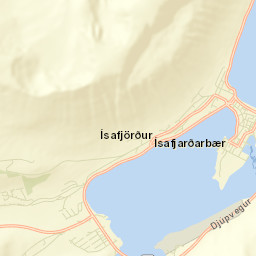Ísafjörður Street Map