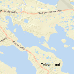 Kuusamo Street Map