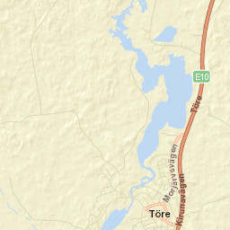 Töre Street Map