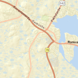 Ranua Street Map