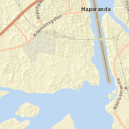 Haparanda Street Map