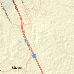 Sävast Street Map