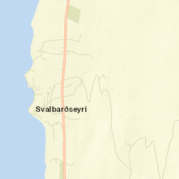 Svalbarðsstrandarhreppur Street Map