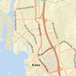 Kemi Street Map