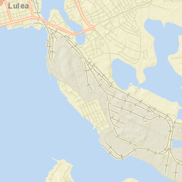 Luleå Street Map